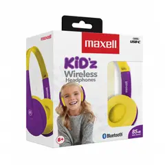 MAXELL - Auriculares Bluetooth Maxell Kidz Wireless Headphones HP-BT350