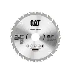 CAT - DISCO PARA SIERRA CIRCULAR 7 1/4" 24 dientes DA08001