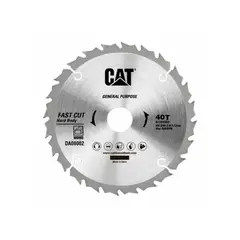 CAT - DISCO PARA SIERRA CIRCULAR 7 1/4" 40 dientes DA08002