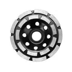 CAT - DISCO DE DESBASTE PARA CONCRETO DIAMANTADO DOBLE CORONA 125mm DA09041 CAT