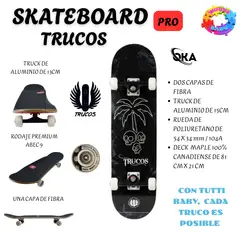 OKA - SKATEBOARDS TRUCOS PARA PRINCIPIANTES NIÑOS Y ADOLESCENTES - OKA