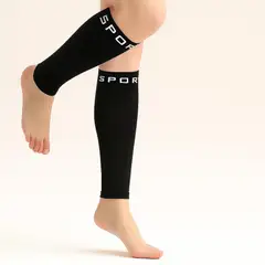 GENERICO - Pantorrilleras Deportivas Unisex Negro - SM