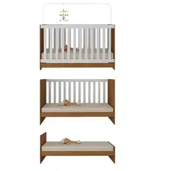 LITTLE BRU ACCESORIOS EXCLUSIVOS - Cuna de bebé Evolutiva Akei 5 en 1