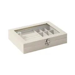 GENERICO - Caja Organizadora de Joyas de Terciopelo