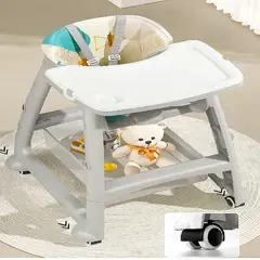 GENERICO - Silla Comedor para Bebes Bandeja Blanco