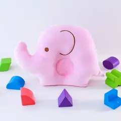 BAALATHKKO5 - Almohada De Espuma De Memoria Para Bebe Anti-plagiocefalia - Rosa