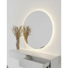 GENERICO - ESPEJO LED 3 TONOS DE LUZ de 60 cm bordes pulidos