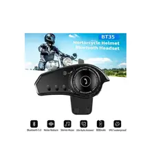 SEISA - Audífonos BT35 Luces RGB Tipo C bluetooth para casco de Moto