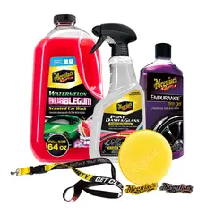 MEGUIARS - Kit de Verano Limpieza y Protección para tu Auto