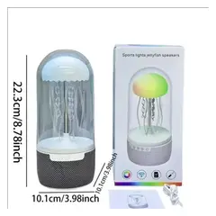 OEM - Medusa Parlante Recargable Con Luces de Colores