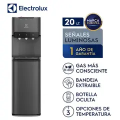 ELECTROLUX - Dispensador de Agua ED30SRBL Pure Sense con Botellón Oculto - Negro
