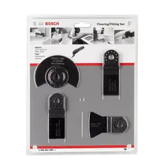 BOSCH - Set de 4 Pzs Para Acondicionar Pisos Lijado Pulido