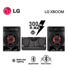 LG - Minicomponente LG XBOOM con Multi Bluetooth 300W CK43N - Negro