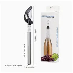 GENERICO - Varilla Enfriadora de Vino de Acero Inoxidable