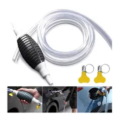 GENERICO - Manguera Bomba Manual para Succión de Líquidos Agua o Gasolina