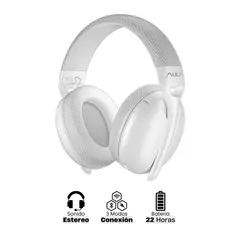 AULA - Audífono Bluetooth Receptor y Cableado Aula S6 Stereo Sound On Ear