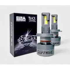 KOBO - Focos led iron black sapphire base h4 75w