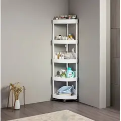 GENERICO - Estante Organizador Para Baño 5 Niveles Ahorrador Almacenador