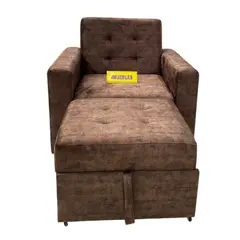 TEMEL - Sofá Cama Chocolate 1 Plaza - TEMEL