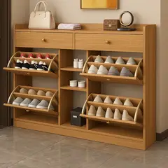 NACIONAL - Zapatera de melamina Moderna 24 Pares - HILET