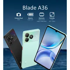 ZTE - CELULAR BLADE A36 64GB NEGRO