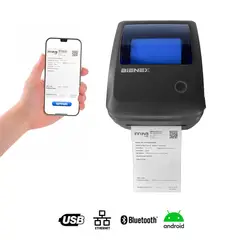 BIENEX - Impresora termica etiquetas codigo barras 110mm BLUETOOTH ETHERNET USB BIENEX
