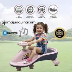 BABY - Correpasillo Twist Car para Niños «INFINITE» con Bluetooth Light Pink