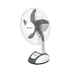 IMACO - Ventilador 14 Solar Recargable de mesa FAN1418SOL Imaco