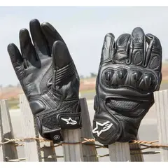 ALPINESTARS - GUANTES MOTO ALPINESTARS CUERO CELER V1 NEGRO