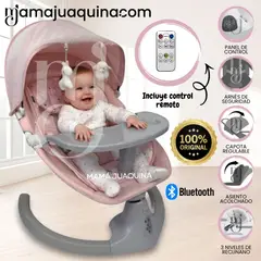 BABY - Mecedora Eléctrica para Bebés «STAR NEW» Pink