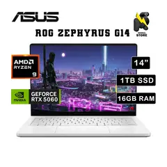 ASUS - ROG ZEPHYRUS G14 / AMD RYZEN 9 270 /16 GB RAM /1 TB SSD/RTX 5060/14" 3K