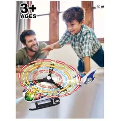 GENERICO - Helicóptero de Juguete RC con Luces Interactivas