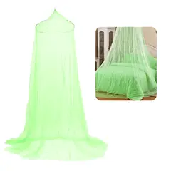 GENERICO - Mosquitero de Tul Antimosquitos Verde para Cuna - Cama con Aro