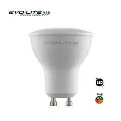 EVOLITE - Dicroico LED GU10 7W Luz Día 7000K 700lm
