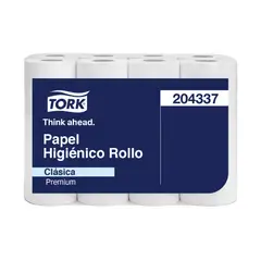TORK - Papel Higiénico Bajo Metraje 20 Metros X 24 Rollos