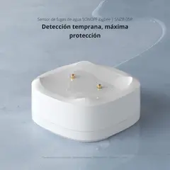 SONOFF - Sensor De Fugas De Agua Inteligente SNZB-05P Zigbee Blanco Wifi Alexa