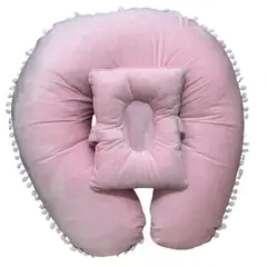GENERICO - COJIN DE LACTANCIA CON ALMOHADA 60X60 CON FORRO