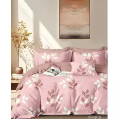 MINGDA - Set de Edredón + Set Sabanas + 2 fundas de 5 Piezas 100% Calidad