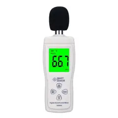 GENERICO - Medidor de Sonido Sonometro Ruido Decibelimetro SmartSensor AS804