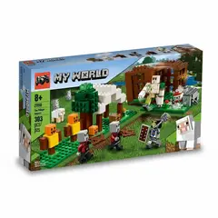 GENERICO - Bloques de Construcción Minecraft Batalla en el Bosque Pixelado My World 321 piezas