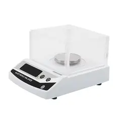 GENERICO - Balanza Digital de Alta Precisión 100g x 0.001g Cubierta Antiviento