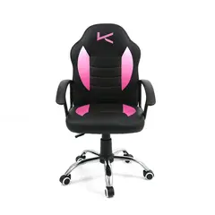 KUZLER - Silla Gamer para Niños Rosada TARN-101R Ergonómica y Resistente