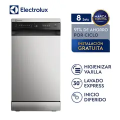ELECTROLUX - Lavavajillas Freestanding 10 Sets Stainless Steel EHFF10E2MSBZG