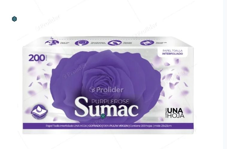 PAPEL TOALLA INTERFOLIADO SUMAC X200 HOJAS