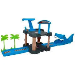 GENERICO - Pista de Carrera de Tiburón para Niños Juego Didáctico y Divertido