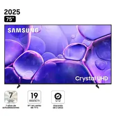 SAMSUNG - TELEVISOR SMART TV SAMSUNG 75” 4K ULTRA HD CRYSTAL UHD U8000F UN75U8000FGXPE 2025