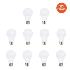 EXTRALED - Pack x10 Foco LED 9W Luz Cálida