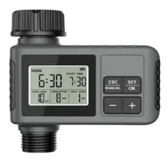 GENERICO - Timer Riego Automático IPX5 Programable Jardín Modelo SGW01