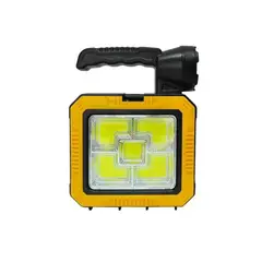 GENERICO - Linterna LED Multifuncional con Panel Solar