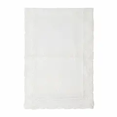 PANORAMA HOGAR - CAMINO 228CM BLANCO POLIESTER CON ENCAJE